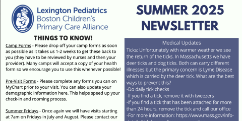 summer 2025 newsletter graphic